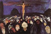 Edvard Munch Passion to Jesus oil painting